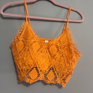 Crochet crop top